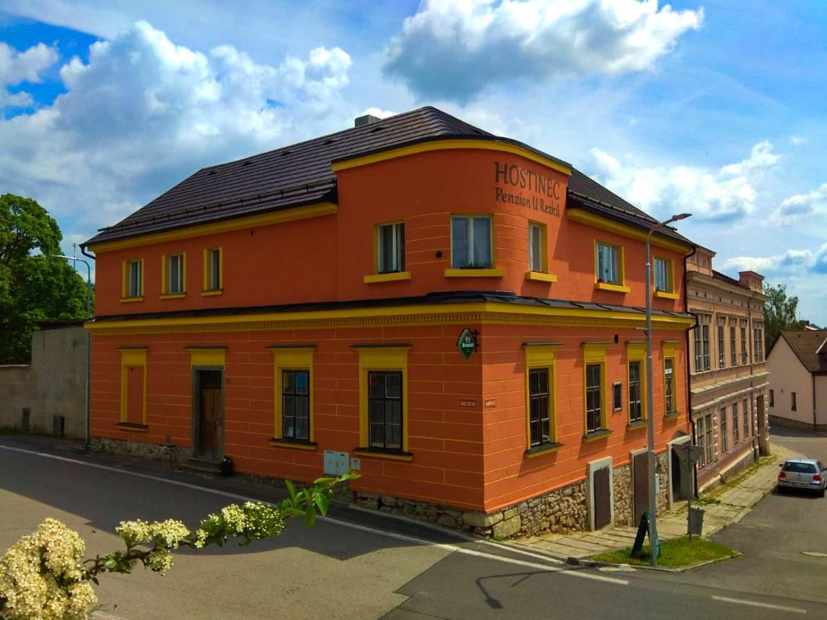 Hostinec A Penzion U Rezku Jistebnice Kültér fotó